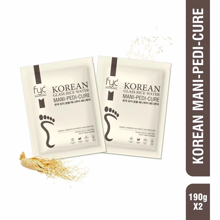 Fyc Korean Glass Skin Rice Water Mani Pedi Cure Kit