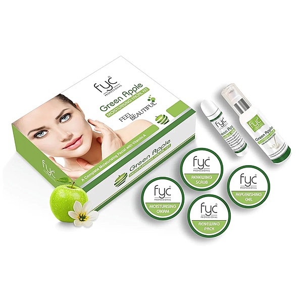 Fyc Professional Green Apple Moisturising Facial Kit