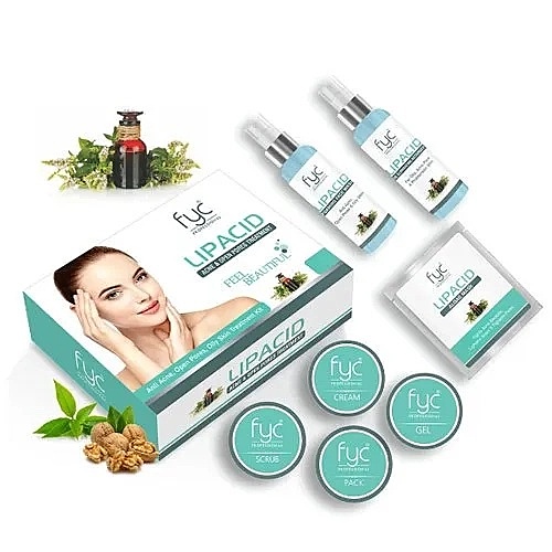 Fyc Professional Lipacid Acne Treatment Facial Kit