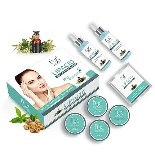 Fyc Professional Lipacid Acne Treatment Facial Kit