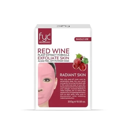 Fyc Professional Red Wine Algae Peel Of Facial Mask