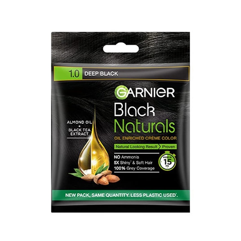 1.0 Garnier Black Natural Hair Color