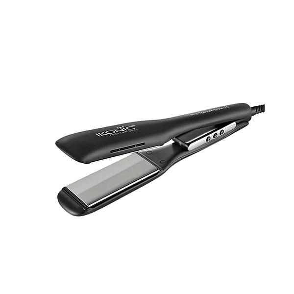 Ikonic Pro Titanium Shine Hair Straightner Black