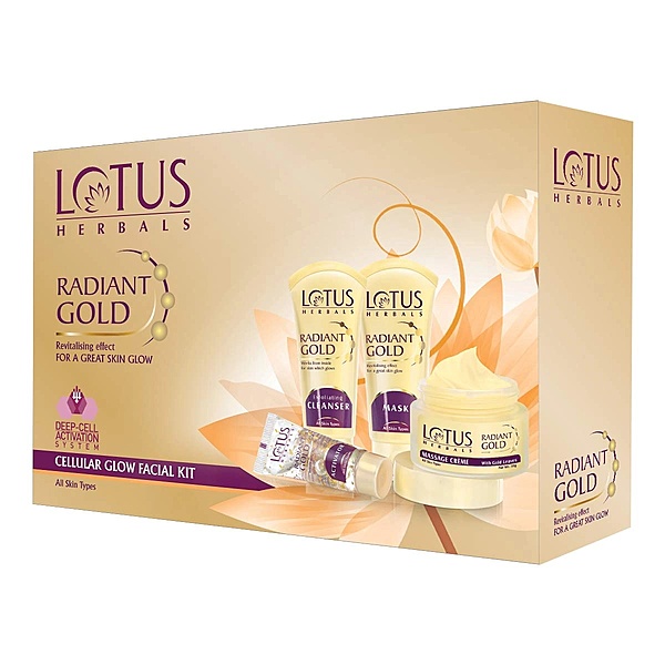 Lotus Herbals Gold Cellular Facial Kit