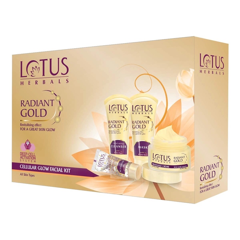 Lotus Herbals Gold Cellular Facial Kit