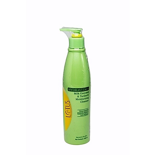 Lotus Hydravitals Milk Enzymes & Turmeric Moisturising Cleanser