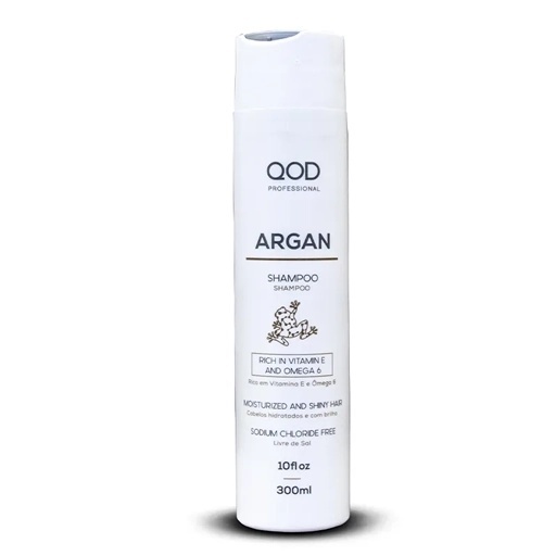QOD Professional Argan Shampoo 300 Ml