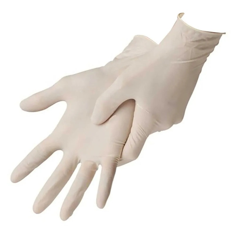 Rubber Gloves White