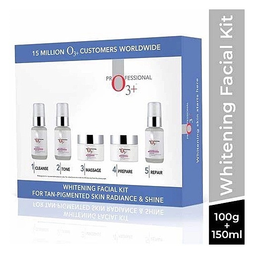 O3+ Whitening Facial Kit Tan Pigmented