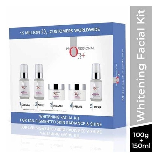 O3+ Whitening Facial Kit Tan Pigmented