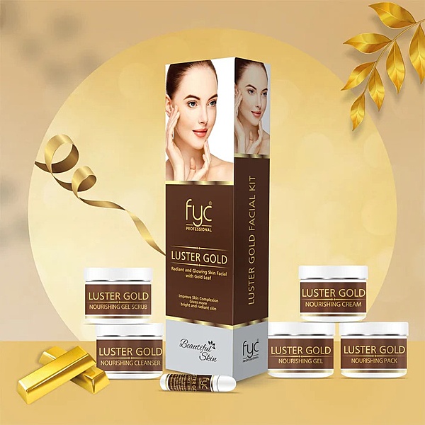 Fyc Professional Lustre Gold Facial Kit