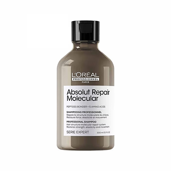 Loreal Absolute Repair Molecular Shampoo 300 ml