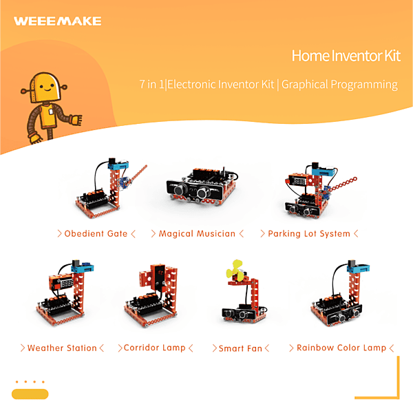 Weeemake 7 in 1 Home Inventor Kit Weeemake 7 in 1 Home Inventor Kit