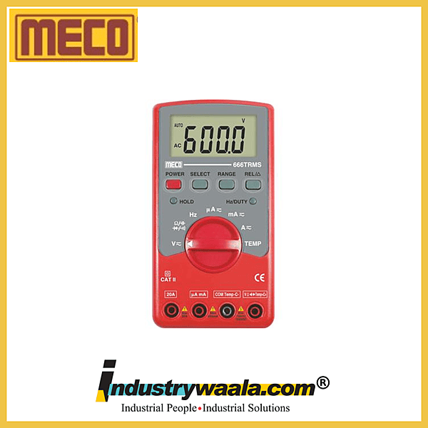 Meco 666TRMS Digital Multimeters - Professional Type