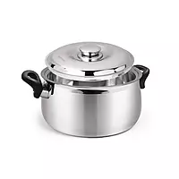 Signora ware Hot Delight Casserole With Handle ,Steel Lid, 2.1 Liter
