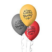The Magic Balloons - Celebrate Your Mom's Birthday in Style with 30 Red, Silver, and Gold Latex Balloons - Perfect for Party Decorations and Creating a Festive Atmosphere