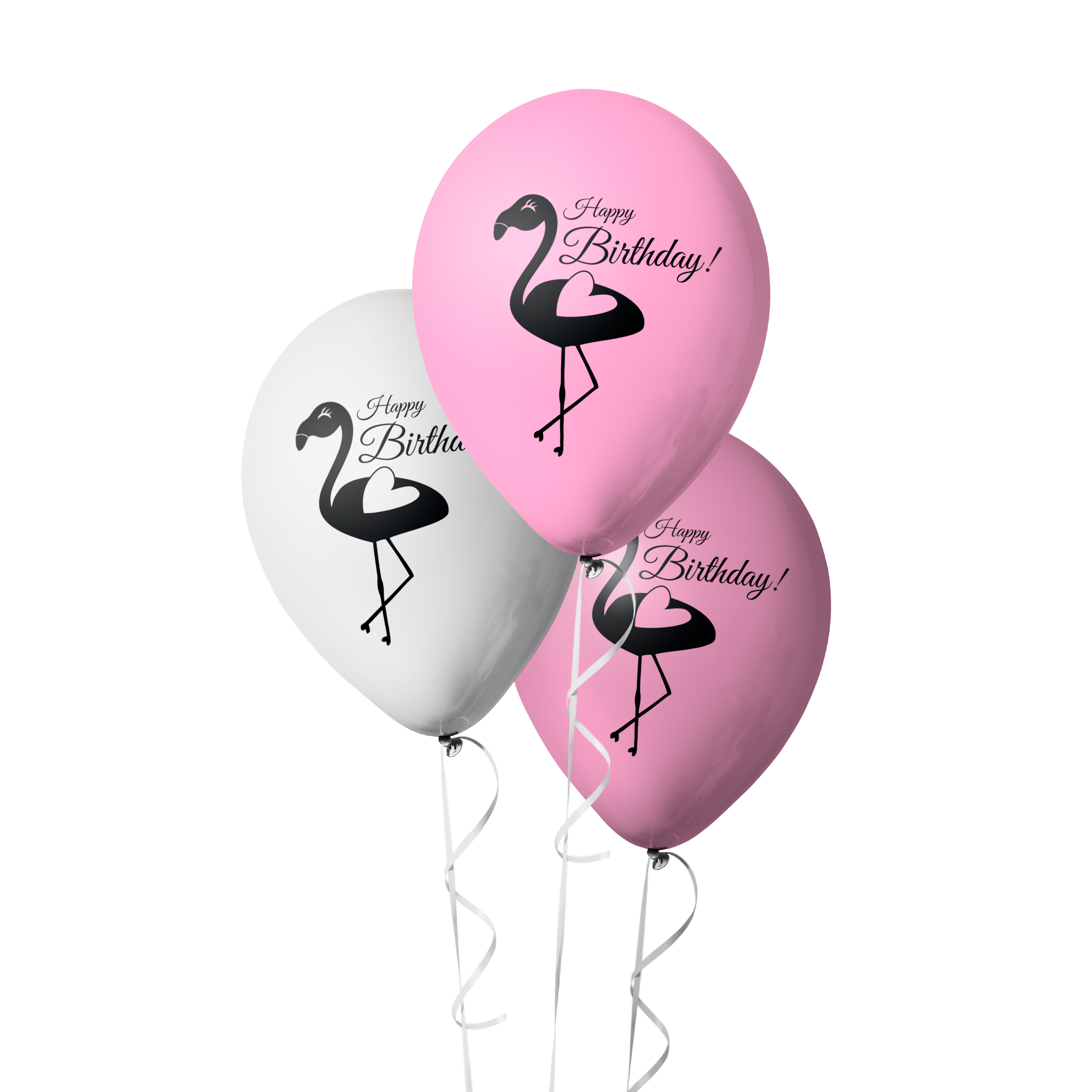 The Magic Balloons Store – Flamingo Theme party decorations– Flamingo Printed Balloons – Flamingo Birthday Balloons Decoration for Children’s Birthday Party- Pack of 30 White and Pink Balloons –181477