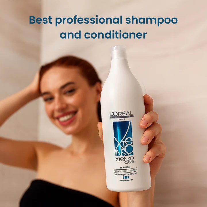 Loreal Xtenso Care Shampoo Pro Keratin 1500 ml Blue