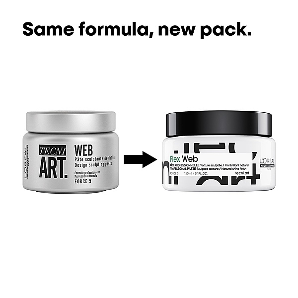 Loreal Tecni Flex Web 5 Hair Wax 150 ml - Tecni Art