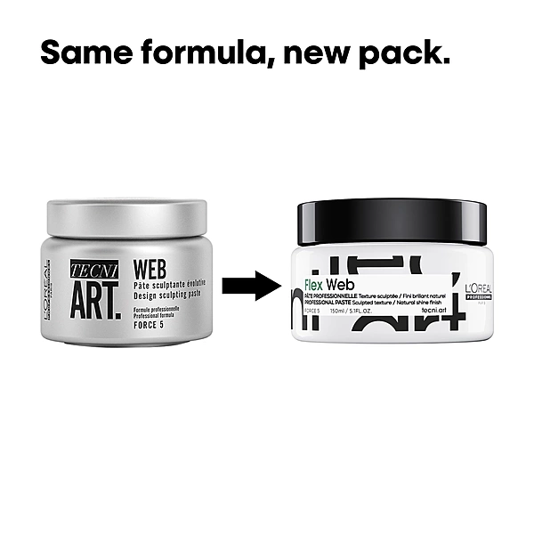 Loreal Tecni Flex Web 5 Hair Wax 150 ml - Tecni Art