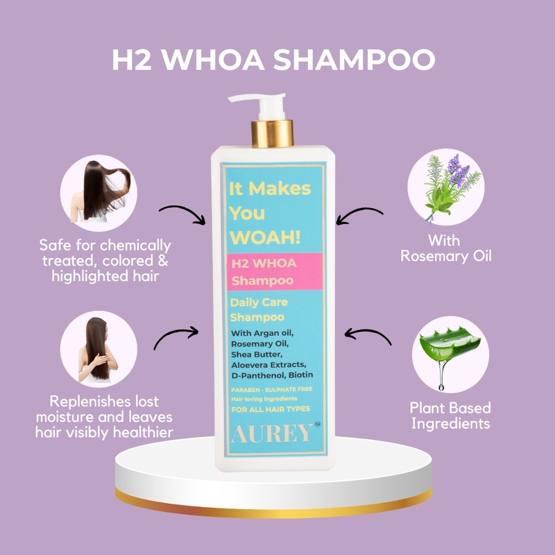 Aurey H2 WHOA Shampoo 1000ML