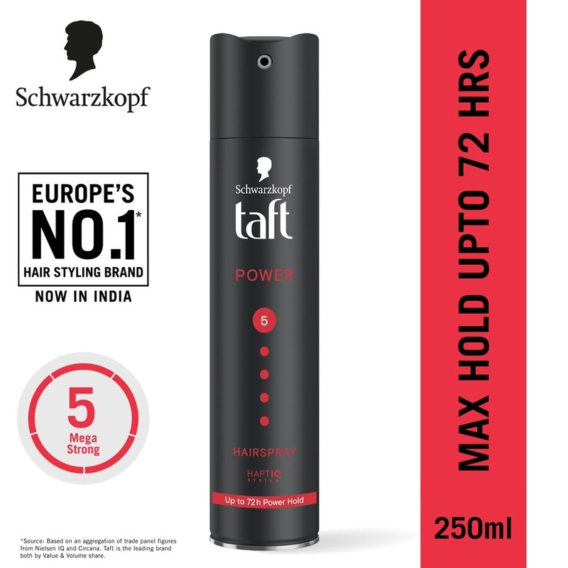 Schwarzkopf Taft Hair Power Hold 5 Black