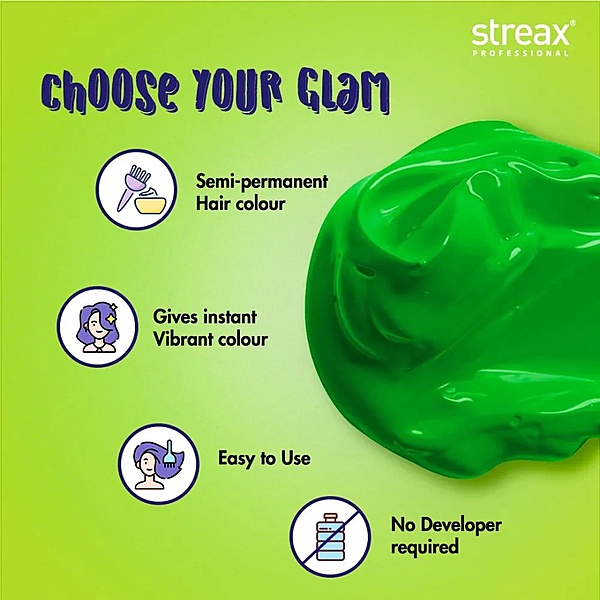 Streax Glorious Green