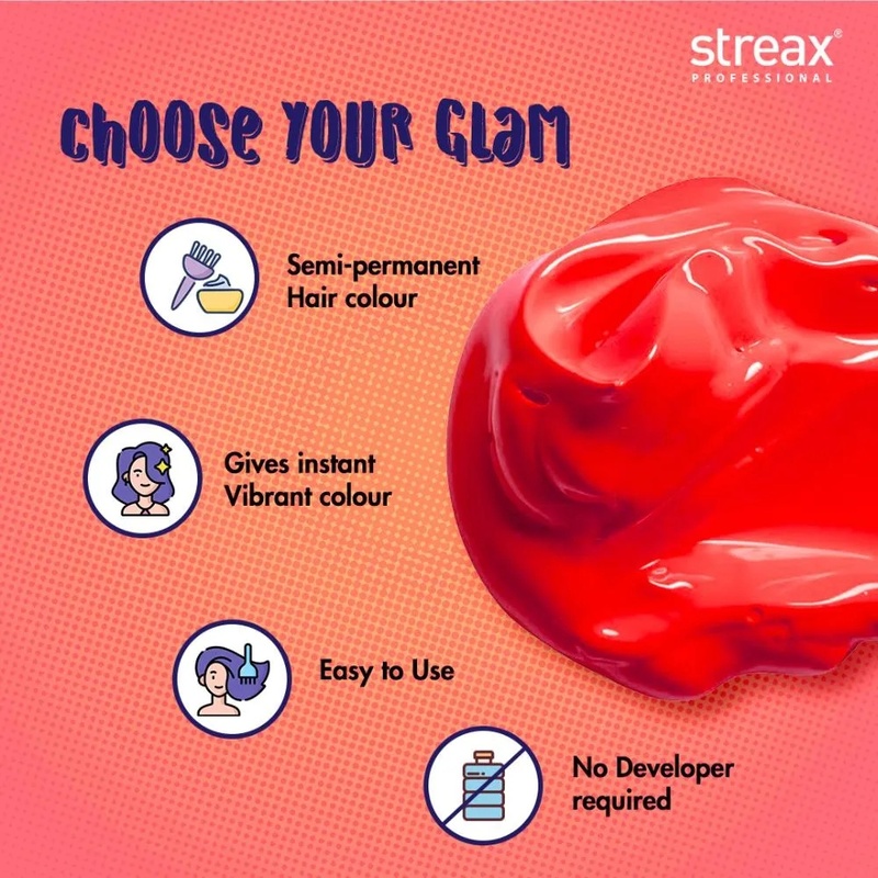 Streax Flirty Red