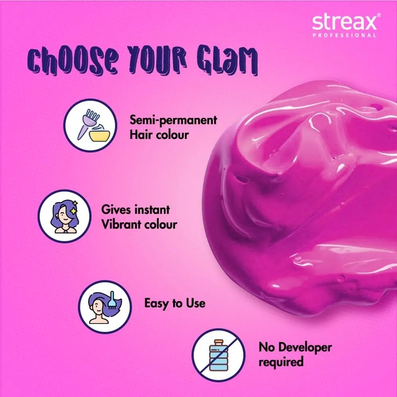 Streax Groovy Pink