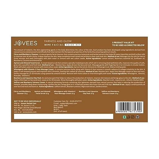 Jovees Fairness& Glow Kit Big
