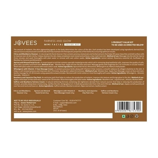 Jovees Fairness& Glow Kit Big