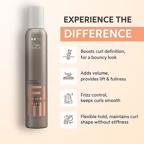 Wella Professional Boost Bounce Curl Enhancing Mousse