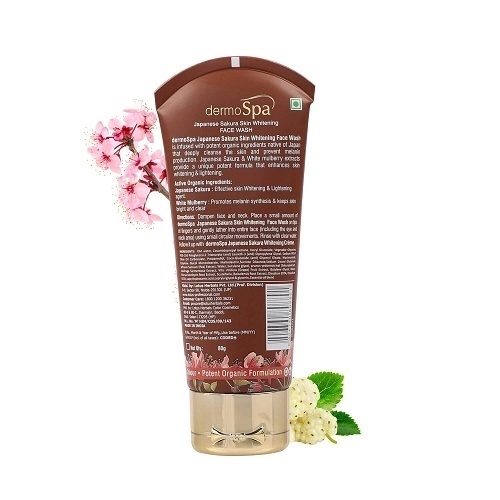 Lotus Dermo Spa Japanese Sakura Skin Whitening Face wash 80 g