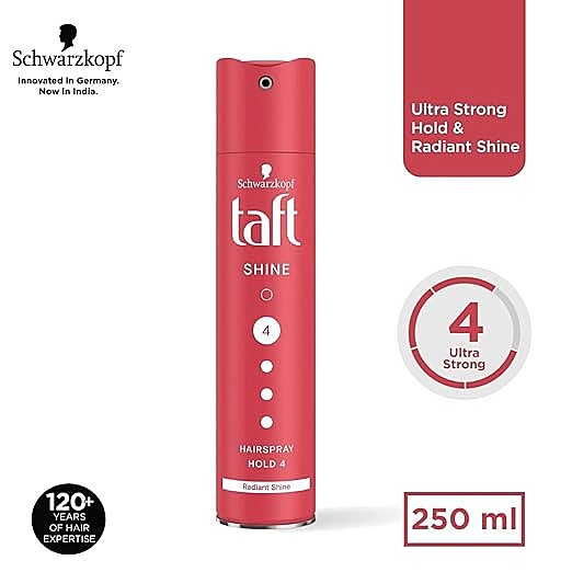 Schwarzkopf Taft Hair Shine 5 Hold Red