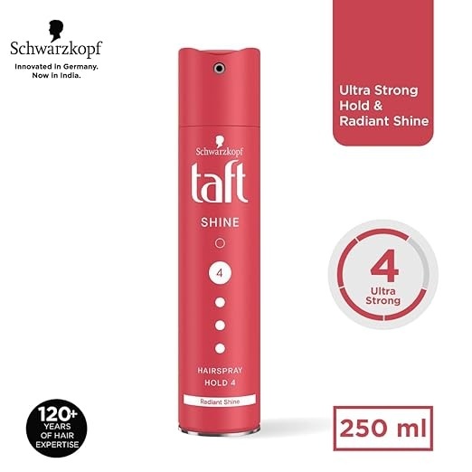 Schwarzkopf Taft Hair Shine 5 Hold Red