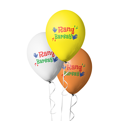 The Magic Balloons -Add a Splash of Color to Your Holi Celebrations with Rang Barsay Balloons - Pack of 30 Vibrant Balloons for Your Home, Office, or Shop Decor!
