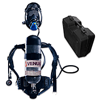 VENUS SCBA BACK PLATE,CARBON COMPOSITE CYLINDER WITH V666 FULL FACE MASK 13203/73203