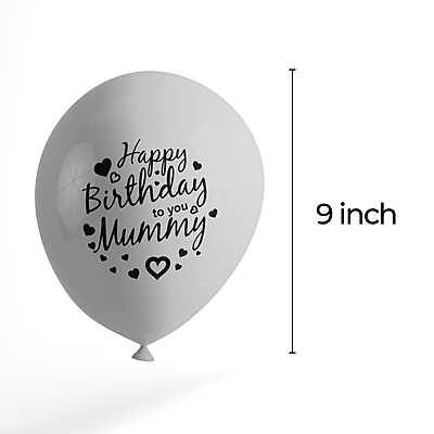 The Magic Balloons - Celebrate Your Mom's Birthday in Style with 30 Red, Silver, and Gold Latex Balloons - Perfect for Party Decorations and Creating a Festive Atmosphere