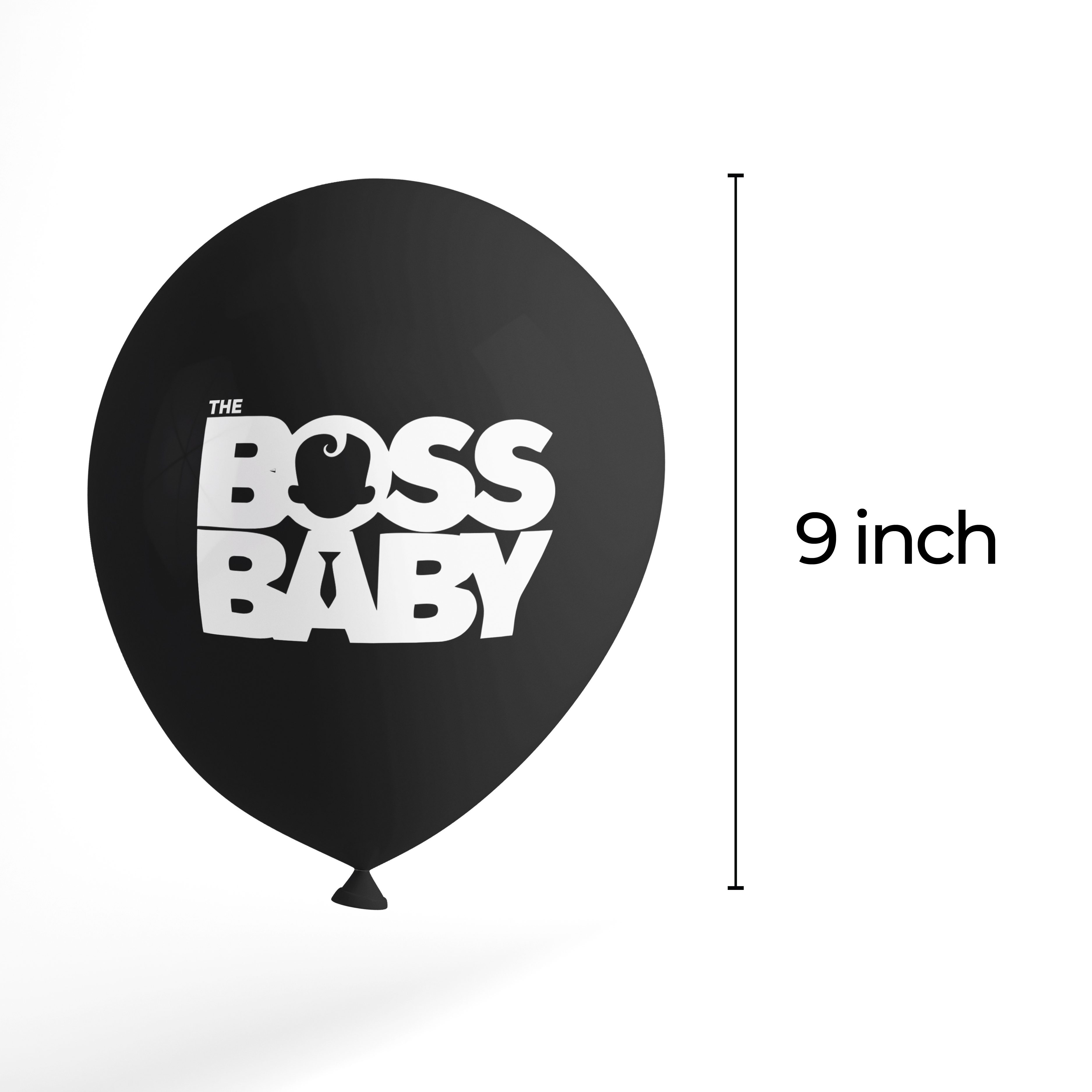 The Magic Balloons Boss Baby Birthday Party Decoration combo kits –Boss Baby Birthday Combo Pack of 38 Pcs, foil Balloons 5 pcs Set,1 Happy Birthday banner, 2 Foil Curtains,30 Printed Balloons-181476