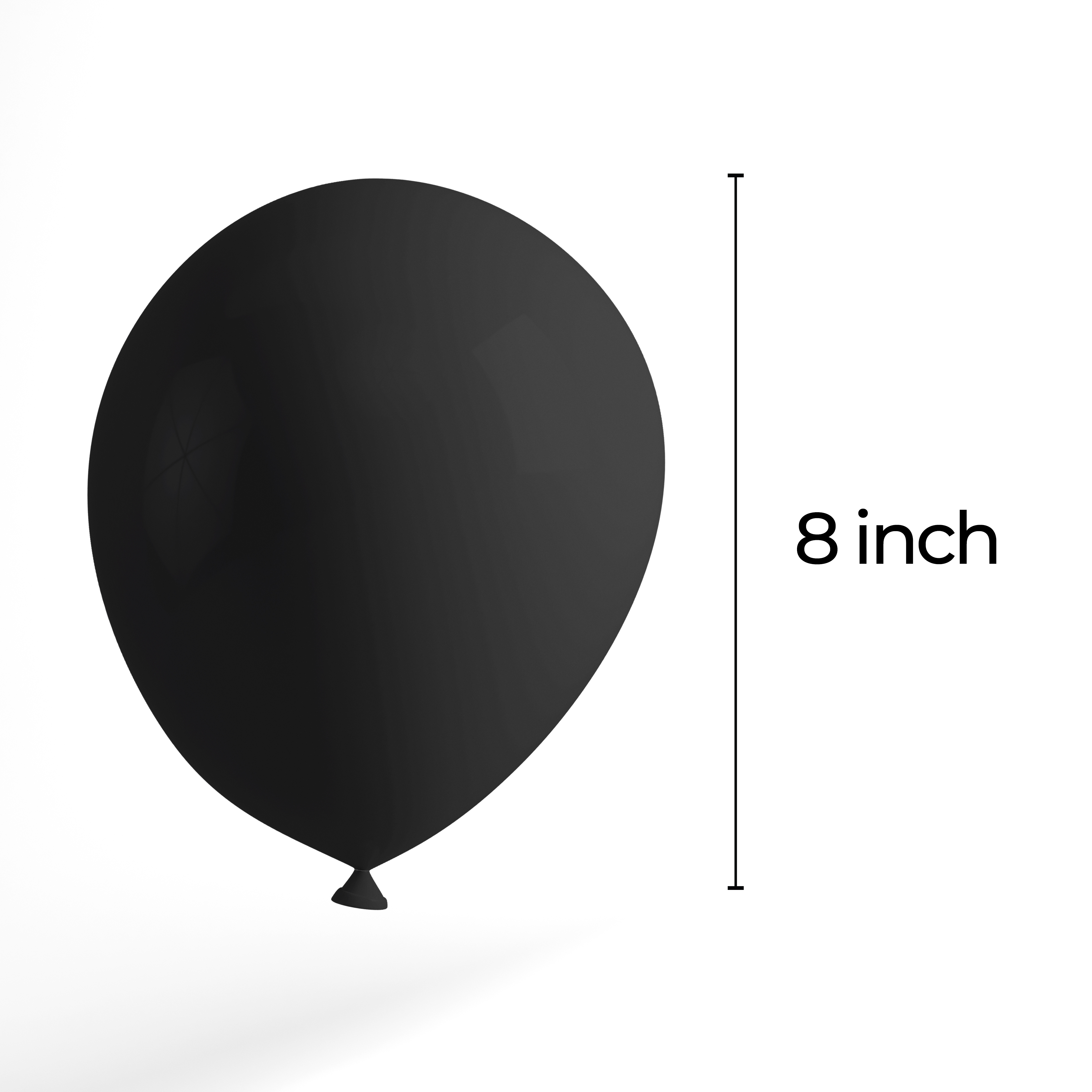 The Magic Balloons Store- Plain Black and White Metallic/Latex Balloons- Birthday/Wedding /Anniversary/Baby shower/Kids Party Decoration Balloons Pack of 30pcs – 181503