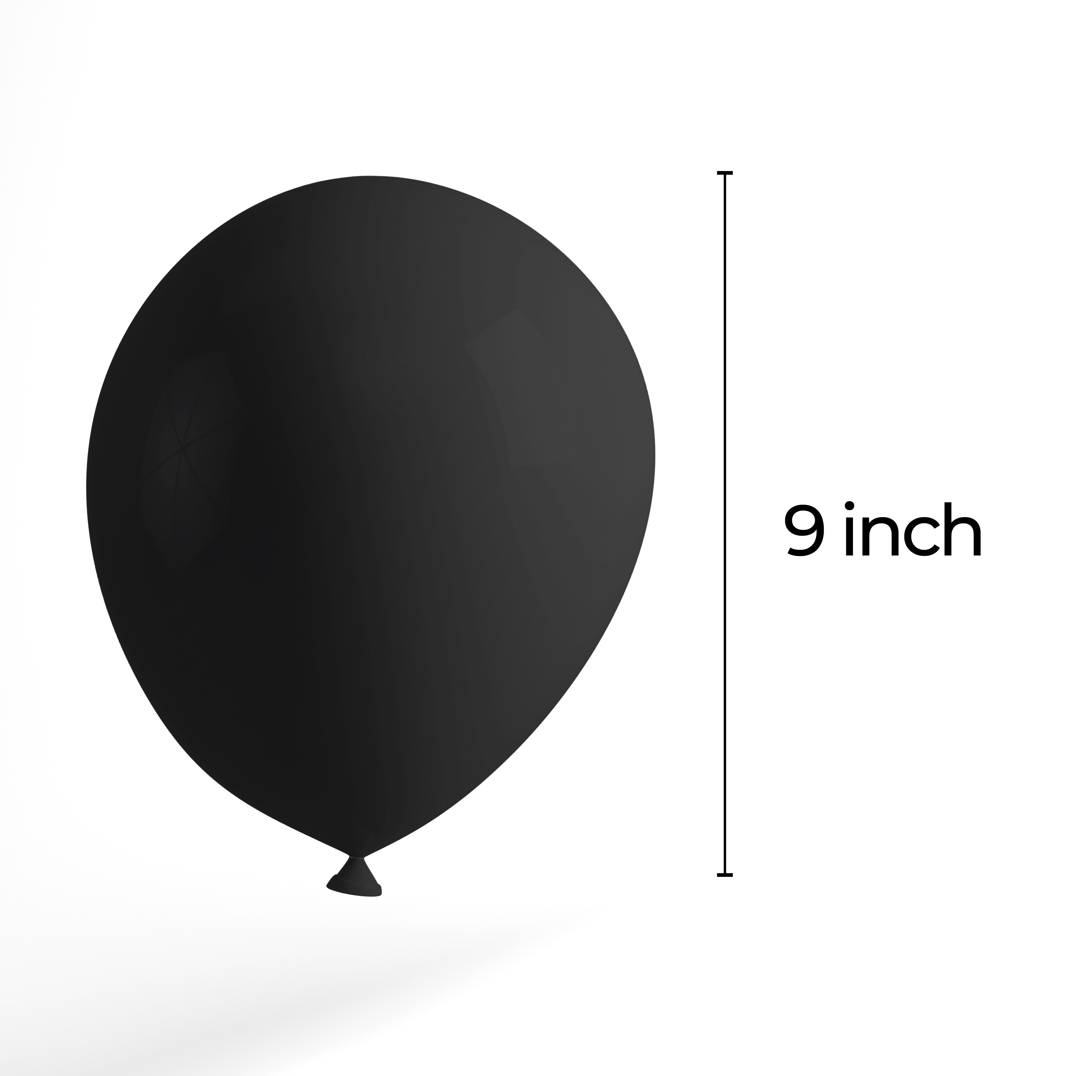 The Magic Balloons Store- Latex Balloons (Pack of 50) - Black