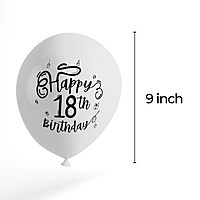 The Magic Balloons Store- Happy 18th Birthday party Decor balloons-181310