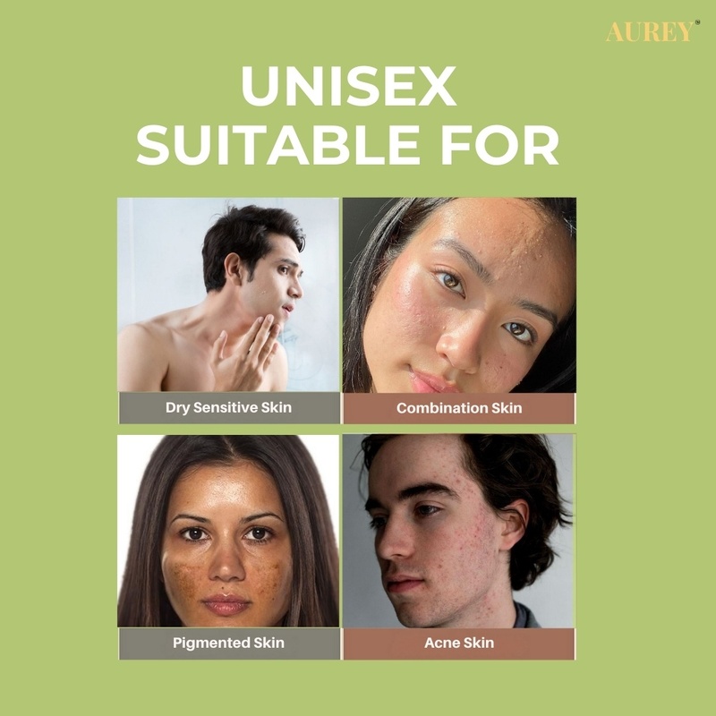 Aurey Korean 5 Step Glass Glow Cleanup Kit Whitening Hydrating Glass Glow