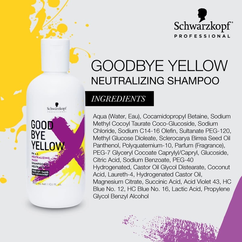 Schwarzkopf Good Bye Yellow Shampoo 1000 ml