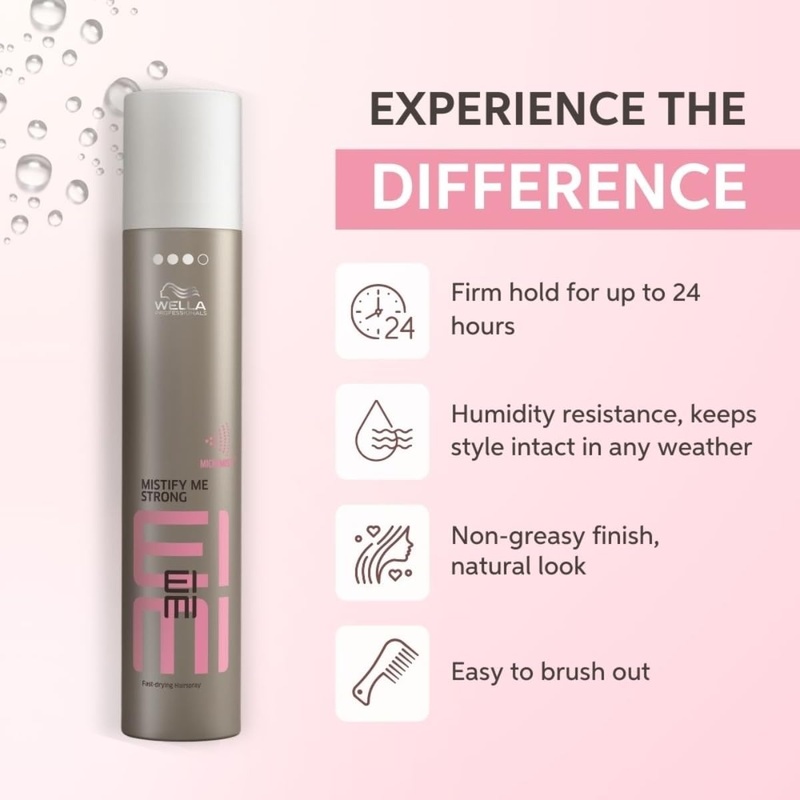 Wella Mistify Me Strong Hair Spray