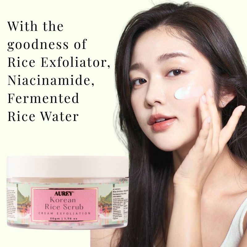 Aurey Korean Rice Scrub | 50 Gm