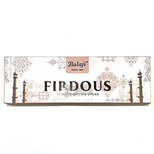 Balaji FIRDOUS Premium Incense Sticks 50g