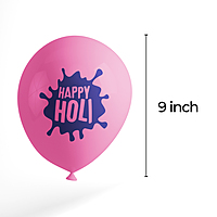 The Magic Balloons - Add Some Color to Your Holi Celebrations with Holi Hai Colorful Balloons - Pack of 30 Vibrant Balloons to Brighten Up Your Festivities!