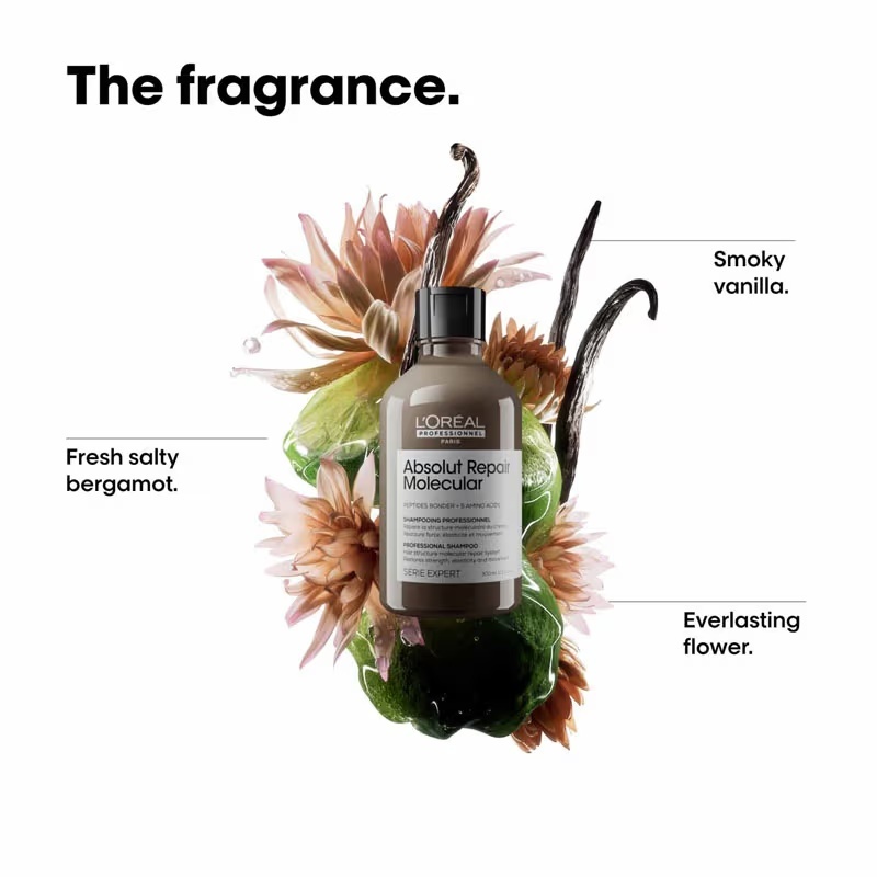 Loreal Absolute Repair Molecular Shampoo 300 ml