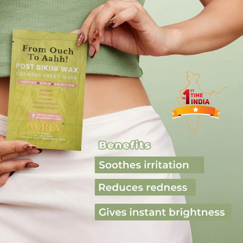 Post Bikini Wax Calming Sheet Mask